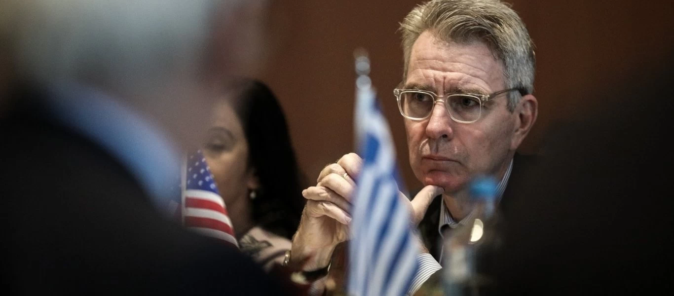 T.Πάιατ για ελληνοτουρκικά: «Η απάντηση δεν είναι η στρατιωτική αντιπαράθεση αλλά η διπλωματία»